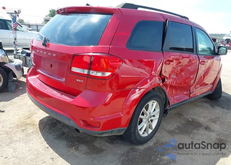 2015 Dodge Journey Sxt z USA, uszkodzony, nr VIN 3C4PDCBB3FT537489